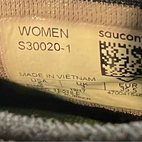 Womens SAUCONY Stretch & Go Breeze Black Slip On Athletic Shoes / Size 5 - Picture 9 of 9